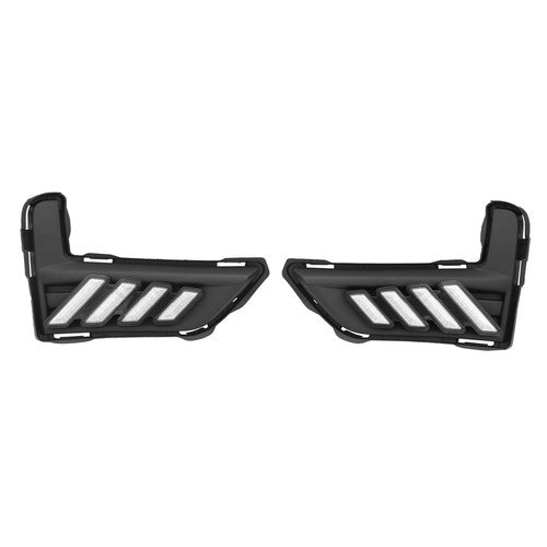 DURAFORCE LED DRL Bumper Sequential Fog Light Pair for 2017-2020 for Nissan Rogue