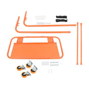 DURAFORCE Handling Sheetrock Sheet Panel With Safety Belts Drywall Sheet Cart 3000Lbs