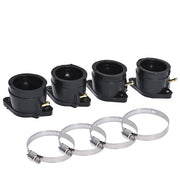 DURAFORCE 4pcs Carburetor Intake Manifold Boot 1995-2007 For Yamaha YZF600R Thundercat