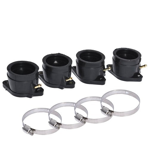 DURAFORCE 4pcs Carburetor Intake Manifold Boot 1995-2007 For Yamaha YZF600R Thundercat