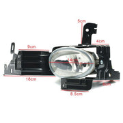 DURAFORCE Clear Fog Lights Bumper Driving Lamps Switch for 2011-2012 for Honda Accord