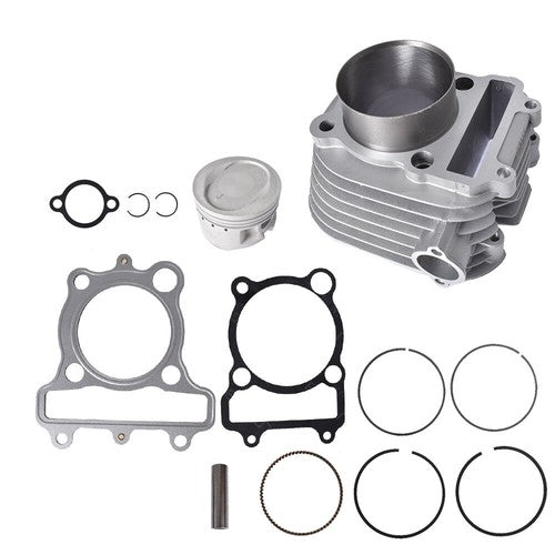 DURAFORCE Cylinder Piston Gasket Top End Kit For Yamaha Timberwolf 250 YFM250 1989-2000 US