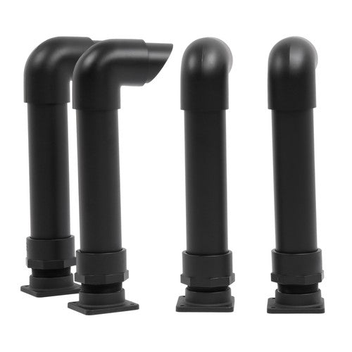 4 Black Snorkel Kits for Polaris Sportsman 400 500 600 700 800 1994 2014