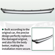 DURAFORCE Front Bumper Lower Grille Chrome Molding Trim for 2013-2015 for Honda Accord
