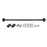 DURAFORCE 56.5' Hub Face 46.5' Spring Center w/ U-Bolt 4 lug-4' 2K 2000lbs Trailer Axle