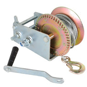 DURAFORCE New 3500 lbs Hand Winch With Cable For Trailer Winch Durable Hand Crank Winch