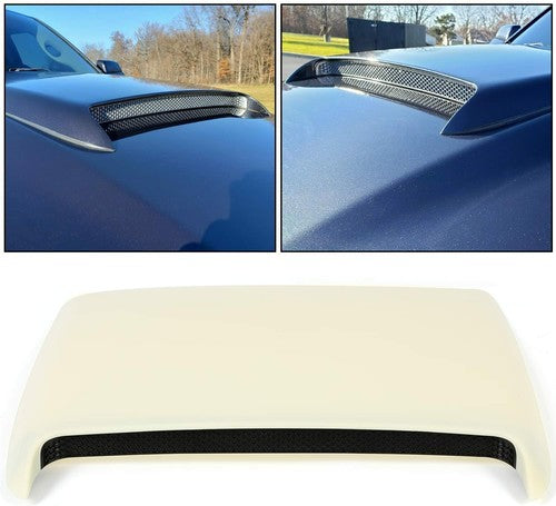 DURAFORCE Universal Hood Scoop Vent 25.2 x 25.2 for Challenger Sliverado Nissan Titan