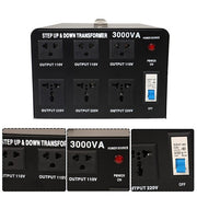 DURAFORCE 3000W Voltage Transformer Converter Step Up/Down 110-120V to 220-240V New