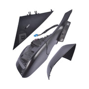 DURAFORCE Right Side Passenger Side Mirror Power Folding Black For Tesla Model 3 M3 17-23