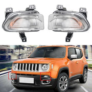 DURAFORCE Front Left & Right Park Turn Signal Lamp Light Fit For 15-18 Jeep Renegade l4