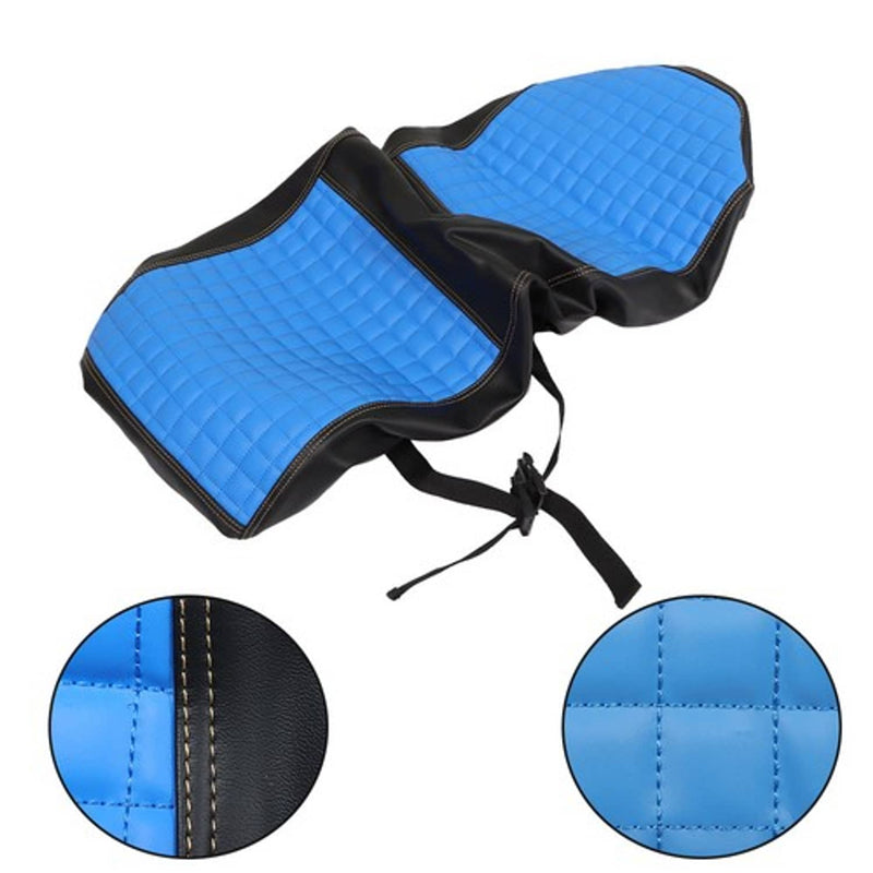 DURAFORCE Fit For Golf CartsRear Seat Covers Kit No Staple Blue Color Universal Size