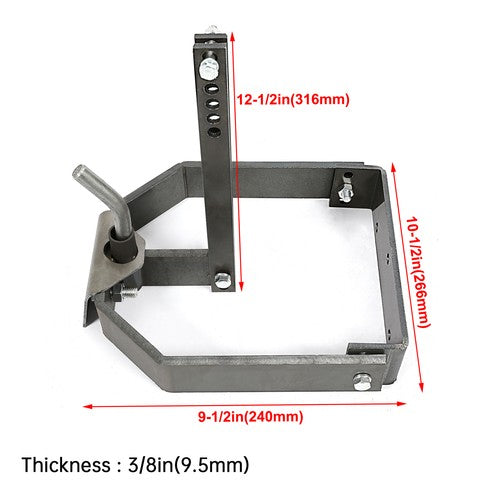 DURAFORCE Rear Sleeve 3 Point Hitch For Cub Cadet Models Lawn Mower Tractor Anti-rust