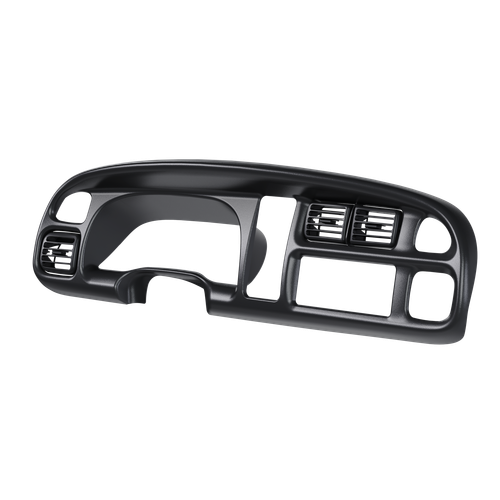 Dash Board Bezel Cover Instrument With Vents For 1998-2002 Dodge Ram 1500 2500 3500