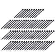 DURAFORCE Garden Spiral Landscape Spikes 70PCS 8 Inch Plastic Landscape Anchoring Spikes