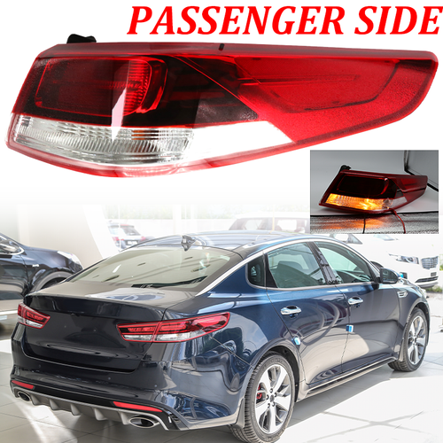 DURAFORCE Rear Outer Tail Light Lamp Halogen Right Passenger for 2016-2020 for Kia Optima