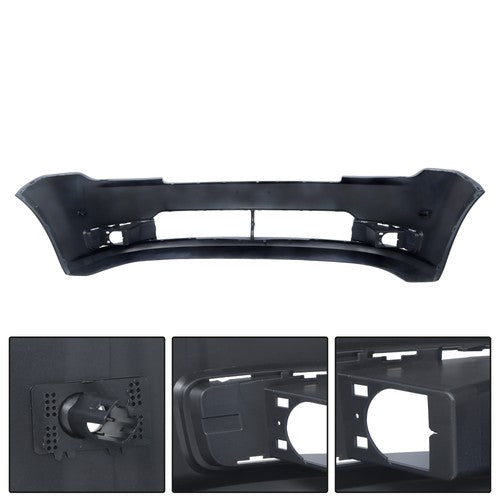 DURAFORCE For Ford Flex 2013-2019 With Park Sensor Holes Front Bumper Cover Plastic