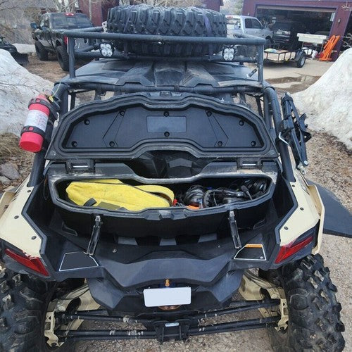DURAFORCE 12 Gal Cargo Storage Box For Can-Am Outlander Renegade Defender Maverick X3