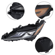DURAFORCE Full LED Black For Toyota Camry XSE XLE 2021 2022 Driver Left Headlight Assembly