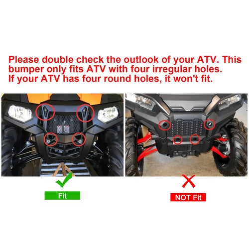 DURAFORCE Front Brush Guard Brushguard For Polaris Sportsman 1000 850 550 Replaces 2878709