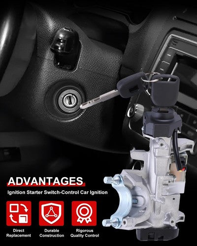 Ignition Switch LH RH Door Locks 2 Keys for Honda CRV 2003 2006