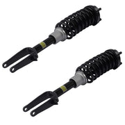 DURAFORCE Pair Front Shock & Coil Spring Assembly For Mercedes W211 S211 E350 4Matic 06-09
