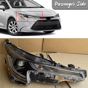 DURAFORCE LED Headlight Assembly for Toyota Corolla L LE 2023 2024 Passenger Side