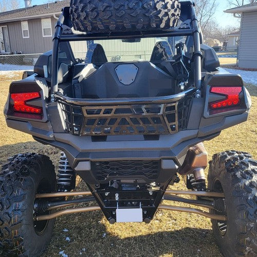 Bed Enclosure Tailgate Storage Luggage Rack for Kawasaki Teryx 1000 2020 2024