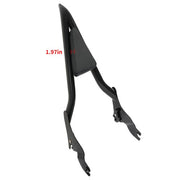 DURAFORCE 28" Passenger Backrest Sissy Bar For Harley CVO Road King Street Glide 2009-2025