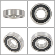 DURAFORCE 4Pcs 63/32-2RS Deep Groove Ball Bearings 32mm Inner Dia 75mm OD 20mm Bore Sealed