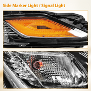DURAFORCE Headlight RH W/Bulb For 2018-2024 Toyota Camry SE LE Passenger Side 8111006C40