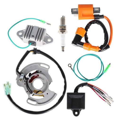 DURAFORCE For Yamaha Blaster YFS200 1997-2001 Ignition Spark Plug CDI Regulator & Stator