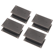DURAFORCE 4X Rubber Isolator Shock Mounts For Stanley Bobcat Hydraulic Vibratory Compactor