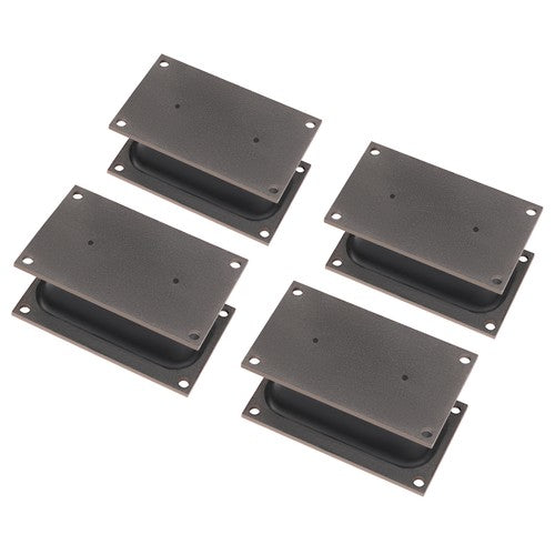 DURAFORCE 4X Rubber Isolator Shock Mounts For Stanley Bobcat Hydraulic Vibratory Compactor