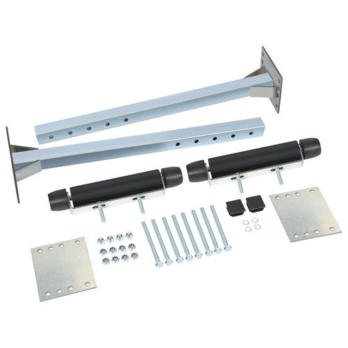 Pair Steel Boat Trailer Pontoon Roller Guide On Zinc Plated for Sailboat Trailer