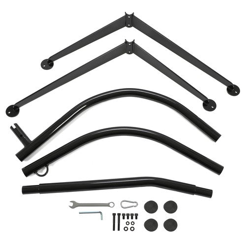91 Inch Hanging Hammock C Stand For Chair Porch Swing Resistant 360 Degree Steel