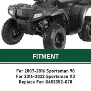 DURAFORCE FRONT BUMPER FACIA GUARD FOR POLARIS SPORTSMAN 90 110 2007-2024 #0453352-070