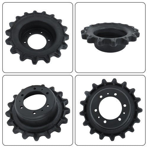 DURAFORCE T630 T870 Drive Sprocket -6 Hole Single Speed 7165109 For Bobcat T200 T300