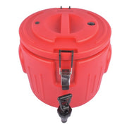 DURAFORCE Insulated Beverage Cooler Portable Water Cooler 2.6 Gallon 304 Stainless Steel