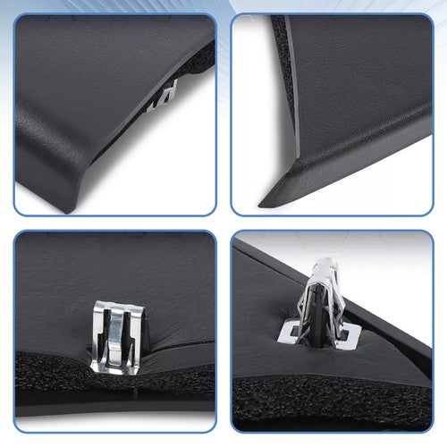 For 2007-2014 Chevrolet Silverado GMC Sierra Pair Interior Door Upper Trim Panel