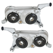 DURAFORCE For Toyota Corolla 2001 2002 Headlights w/o Corner Signal Headlamps Left+Right