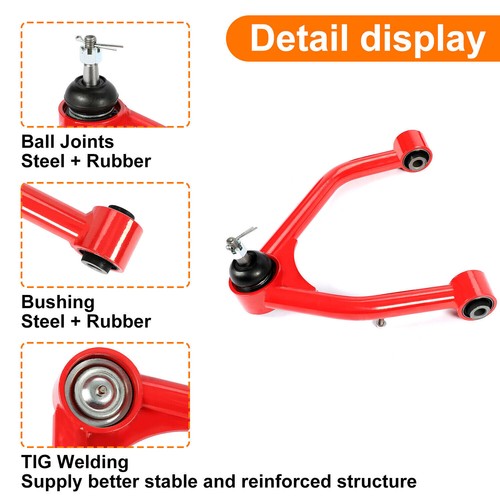 Front Upper Control Arms 2-4 Inch Lift for Silverado Sierra Escalade Tahoe Avalanche