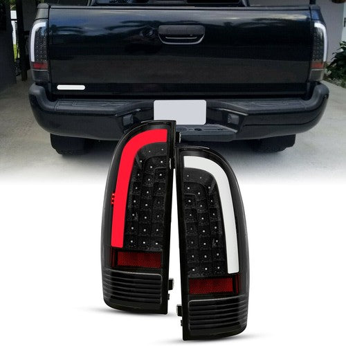 LED Tube Bar for 05-15 Toyota Tacoma Tail Light Brake Parking Lamps Black