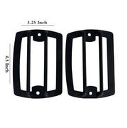 DURAFORCE Front Bumper Turn Signal Light Guard Cover Side for Jeep Wrangler YJ 1987-1996
