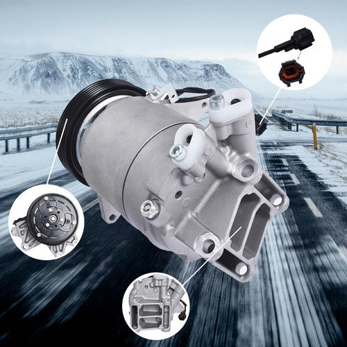 DURAFORCE CO 10863JC For 2004-2009 Nissan Quest 3.5L V6 AC A/C Compressor With Clutch