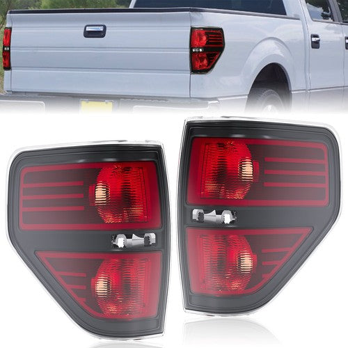 DURAFORCE Rear Tail Lights Brake Lamp Left Right for 2009 2013 2014 Ford F150 F 150 Pickup