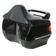 DURAFORCE 28L Universal Motorcycle Trunk Scooter Tail Box Helmet Luggage Case w/Tail Light