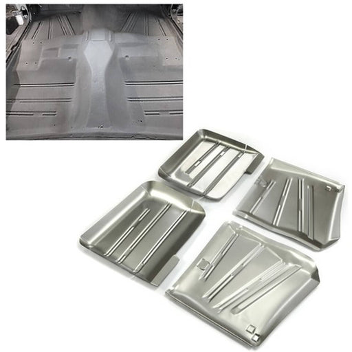 DURAFORCE 4 Set Floor Pans For 1958 Chevrolet Impala Bel Air Biscayne Delray