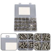 DURAFORCE 700Piece Nuts and Bolts Assortment Kit 4-40#6-32#8-32#10-24 Phillips Pan Head