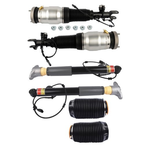DURAFORCE Fit for Hyundai Equus 2011-2016 Shock Absorber Struts + Air Spring Bags Set of 6