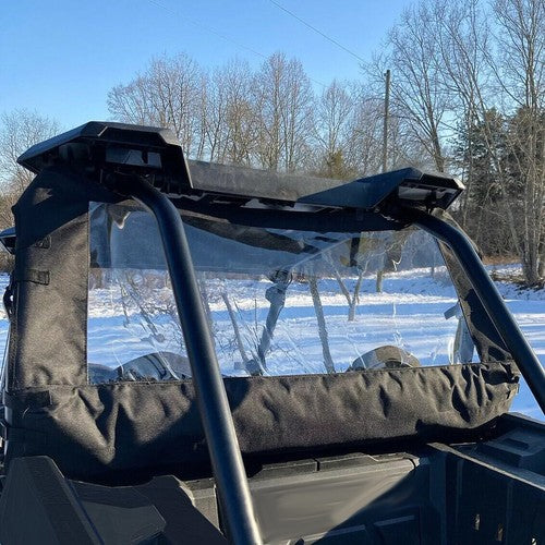DURAFORCE Soft Rear Windshield For Polaris RZR 900/1000 Turbo 2014-2021 Back Window